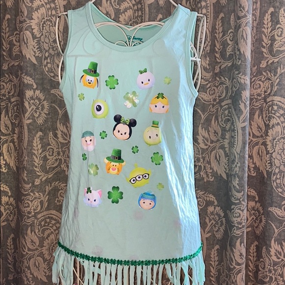 Disney Other - Girls Disney tsum tsum Saint Patrick’s day shirt